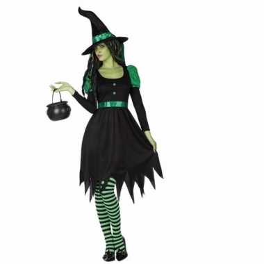 Carnavalskleding heksenjurk hoed dames online