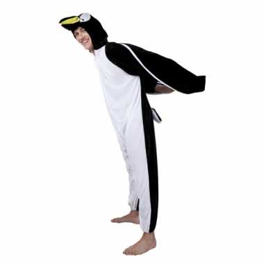 Carnavalskleding pinguin onesie dierenpak online 10078537