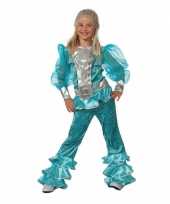 Carnavalskleding blauw dancing queen meiden online
