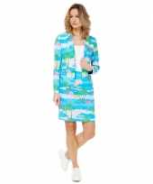 Carnavalskleding compleet zomer print mantel online