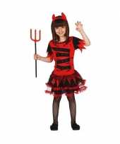 Carnavalskleding duivel jurkje meisjes online