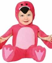Carnavalskleding flamingo verkleed onesie babys baby online