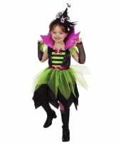 Carnavalskleding heksen jurkje groen zwart baby online