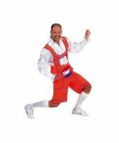 Carnavalskleding oranje oktoberfest broek heren online