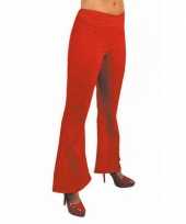 Carnavalskleding rode hippie dames broek online