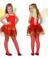 Carnavalskleding rode vlinder jurk meisjes online