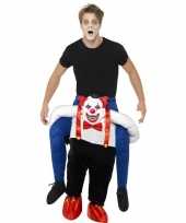 Ride on carnavalskleding horror clown volwassenen online