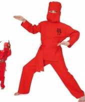 Rood ninja baby carnavalskleding online